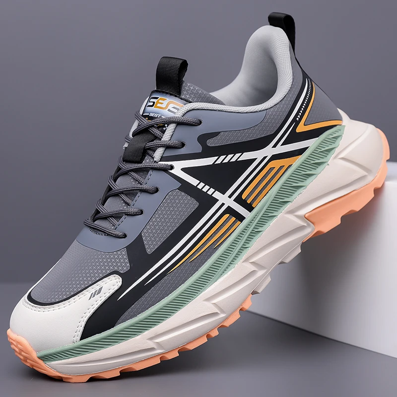 

Good Quality Men Casual Shoes Trend Running Sneakers Men's Shoes Athletic Platform Walking Basketabll Shoes Male Breathable Cool