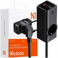 MCDODO NETWORK CHARGER POWER LETTER GAN TYPE C 4X USB-C USB AC 70W