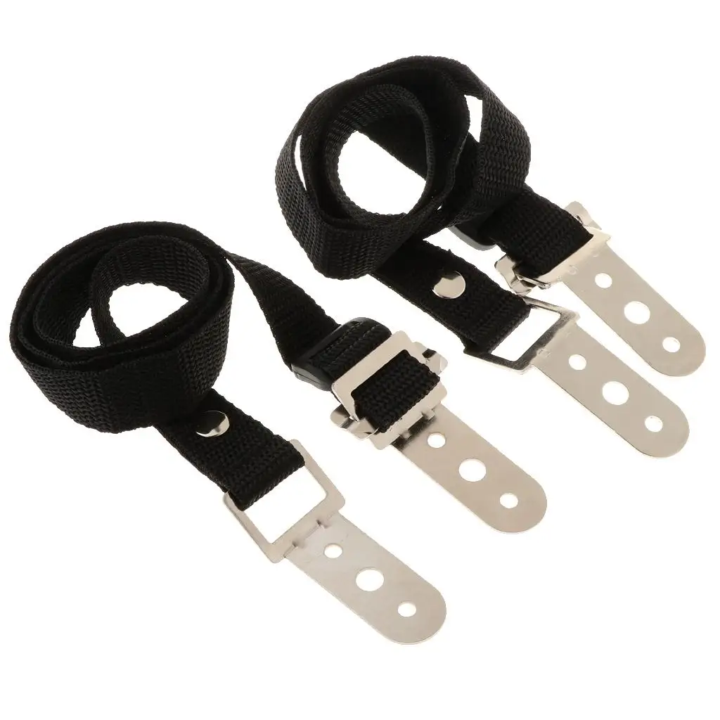 Furniture Safety Strap 2pcs Black Nylon Adjustable Secure Cabinet Bookshelf Wardrobe Anchor for Child and Pet Proofing view 2