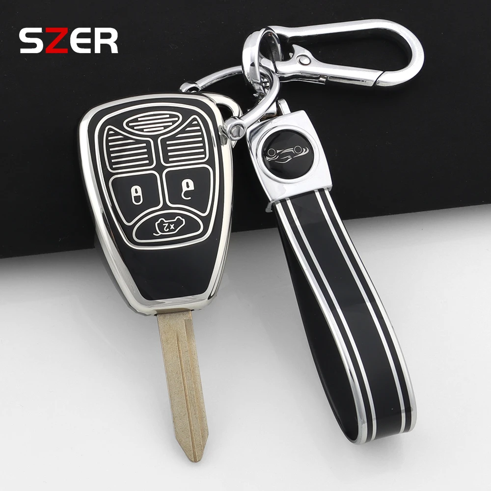 Black Tpu Car Key C…