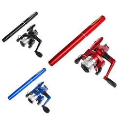 Portable Pen Fishing Rod Ultralight Telescopic Fishing Pole Mini Travel Pocket Rod Set Fishing Accessories