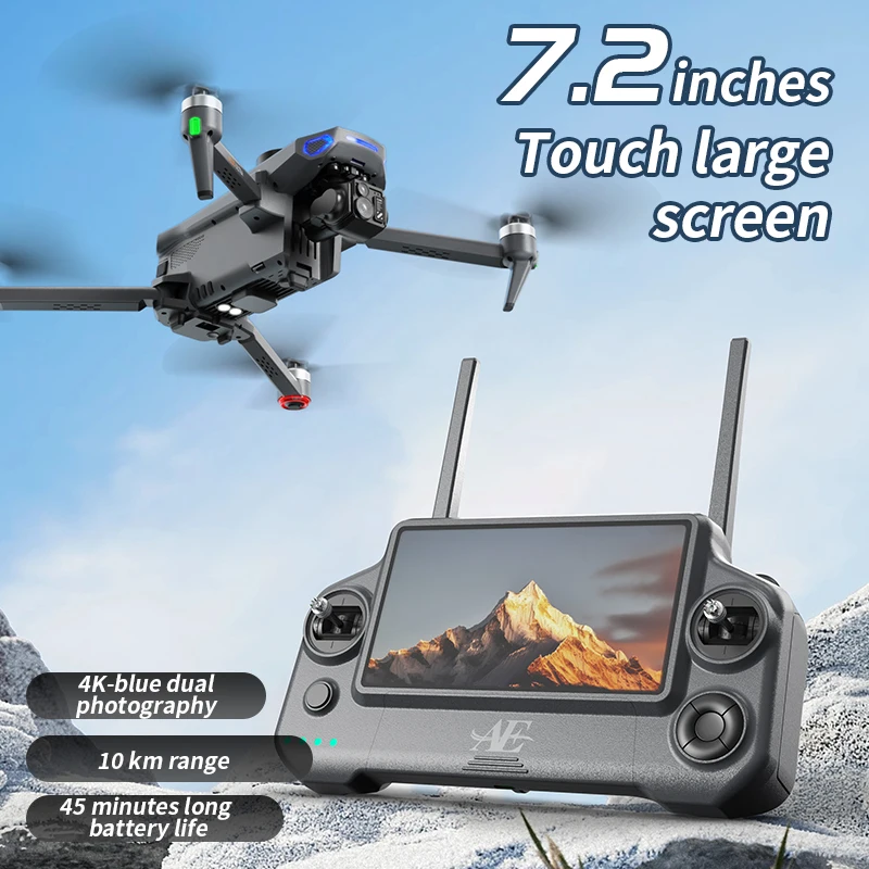 New Gps AE30 8k Camera High Definition Large Screen Three Axis Gimbal Laser To Avoid Obstacles Airdrop Aircraft  night vision