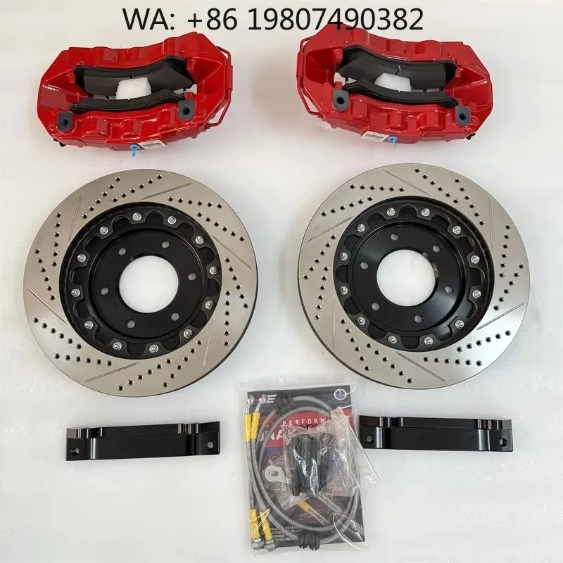

355x32mm Custom 9040 6 Piston Brake Kit High Performance Racing Modified Caliper System For 18-19 Inch Wheel Performance Hatchba