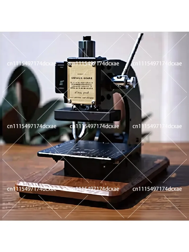 200W Hand Stamping Machine Hot Foil Leather Bronzing Embossor for DIY Craft