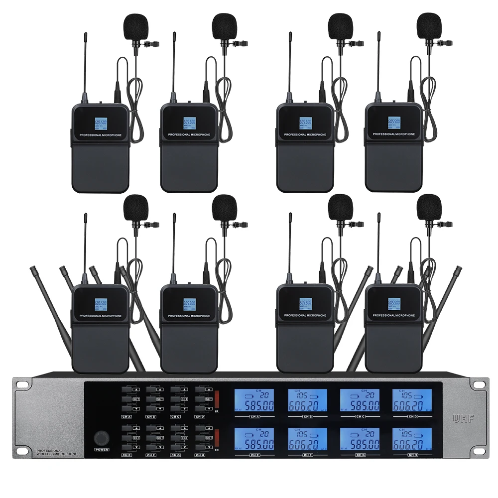 

Профессиональный беспроводной микрофон, ручной петличный микрофон, подходящий для свадеб, сценических выступлений и церковных выступлений.