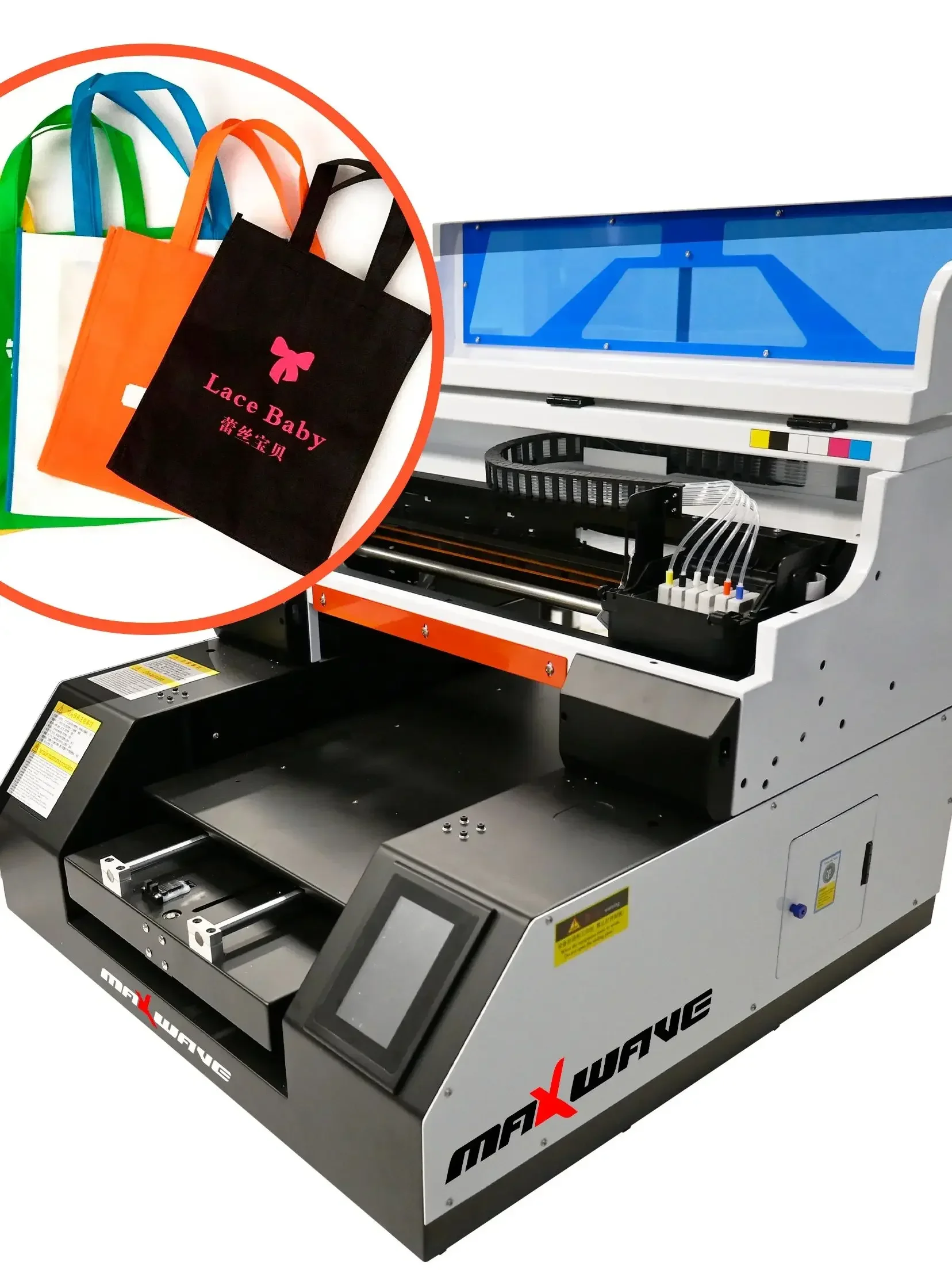 A4 Flatbed UV Printer T-shirt Printer  EPSON TX800 XP600 head For Bottle Phone Case UV DTG Direct To Garment