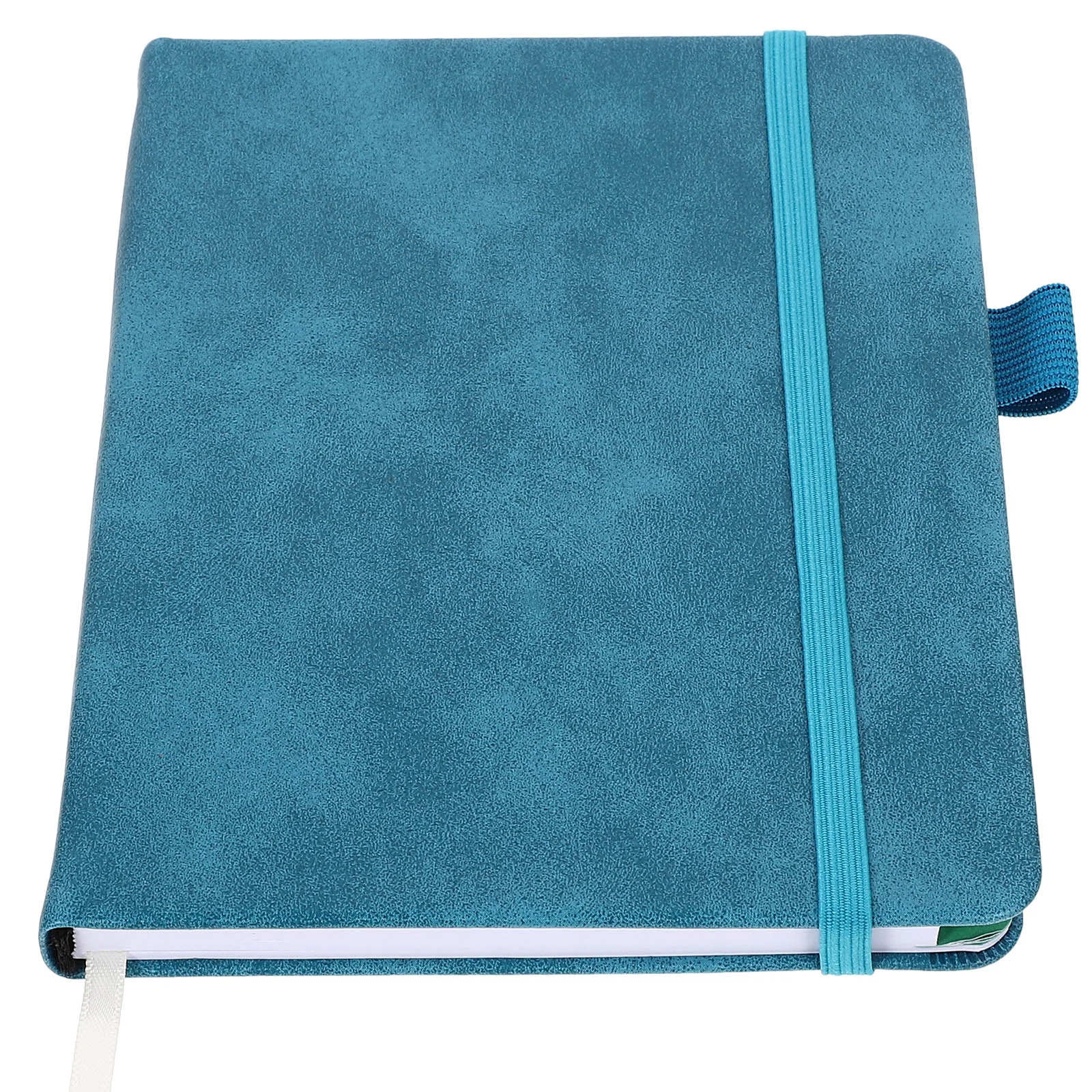 

Password Book Address Phone Imitation Index Page with Pen Insert Strap (sky Blue ) Mini Office Small Faux Pu