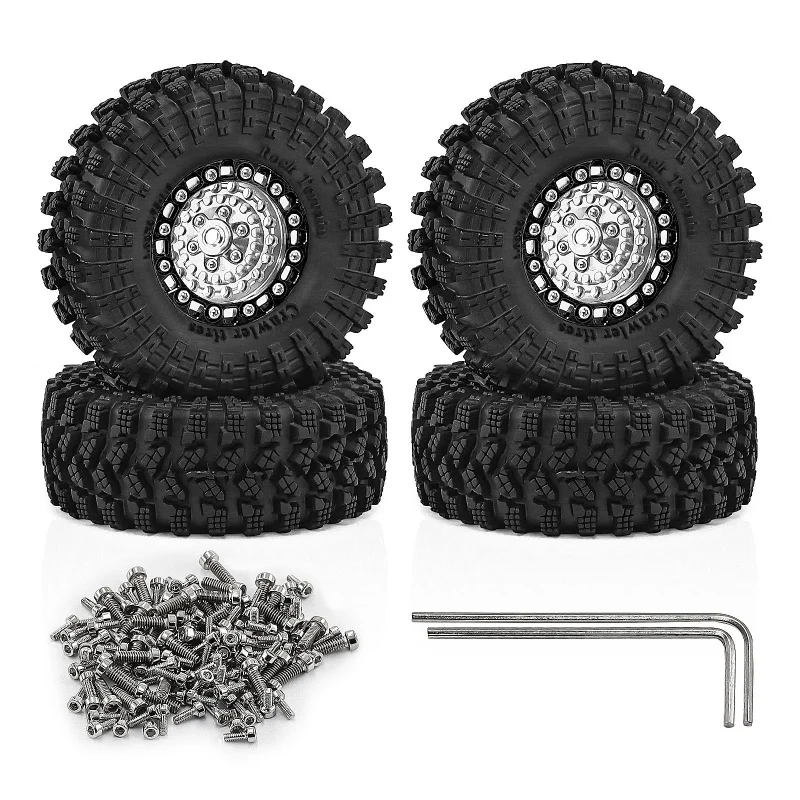 

4cs 1/18 RX4M SCX24 FMS Ascent-18 1.3-inch wheel hub tire climbing car wheel hub