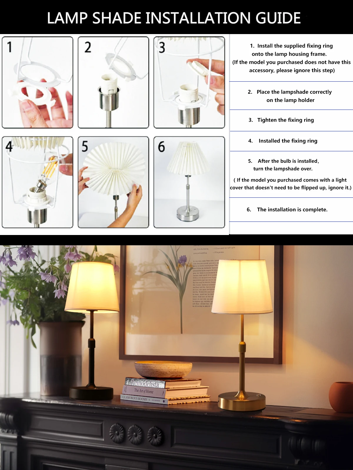 Simple Rechargeable Table Lamp Bar Desk Lamp Dimming Atmosphere Wireless Night Light for Bedroom USB Charging Touch Decor Lamp