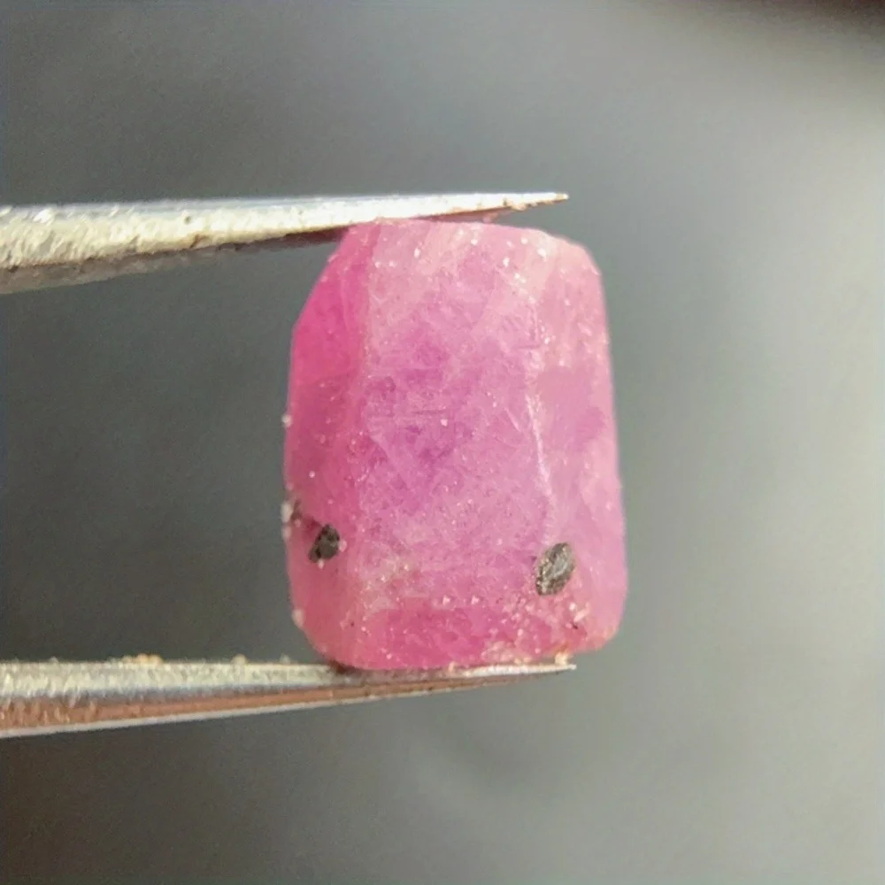 خام الأحمر اكسيد الالمونيوم روبي رقائق غير النظامية الخام ديكور المنزل بلورات شفاء الأحجار الكريمة المعادن الريكي هدية حديقة الديكور #5