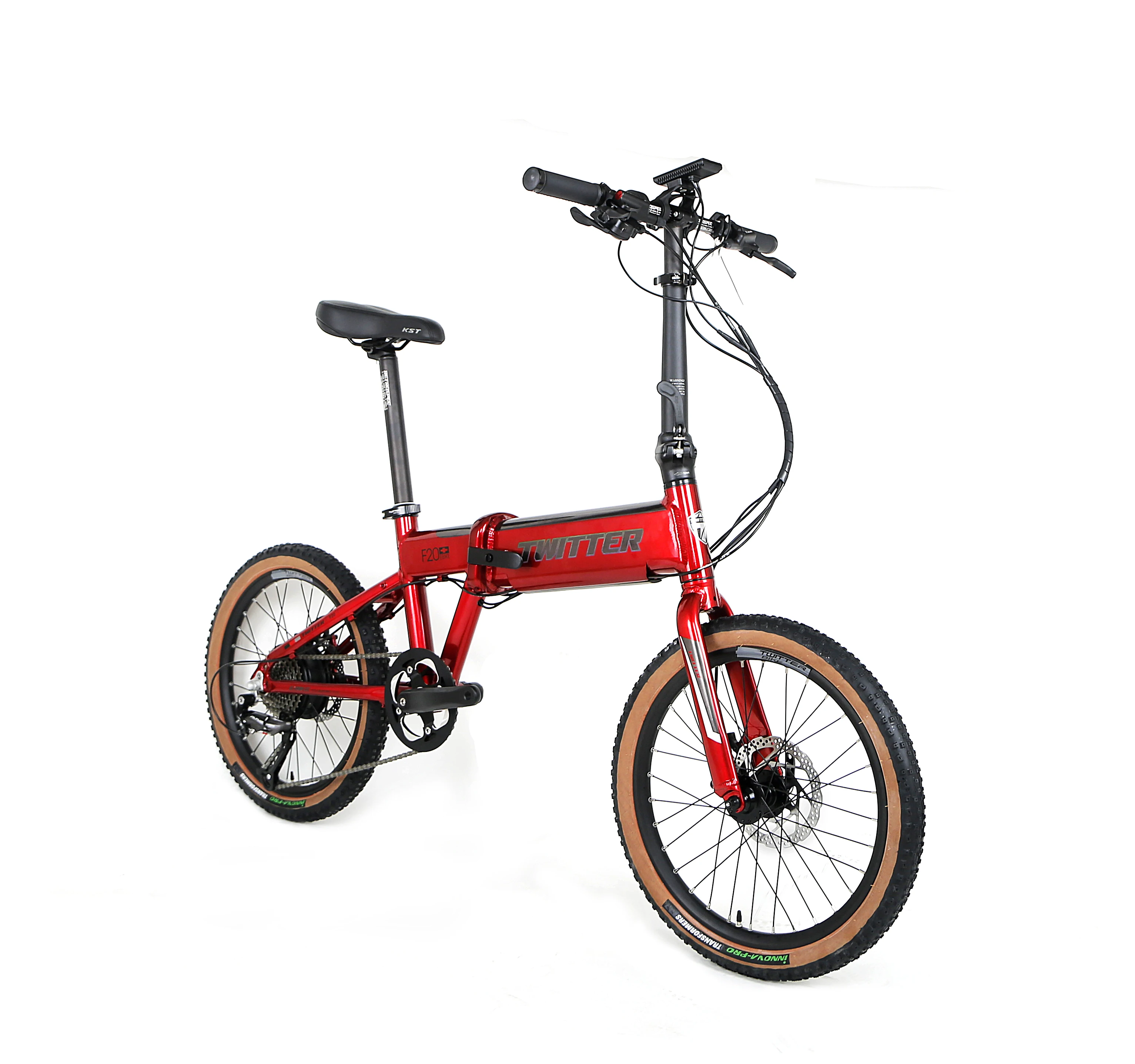 *Newest 36V Twitter Electric Folding City Bike 20 Inch Aluminum Alloy Electric City Bicycle