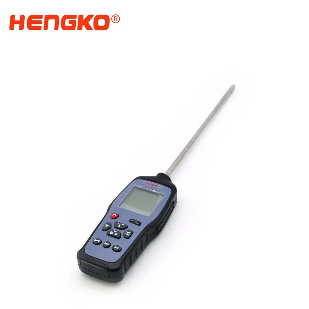 HENGKO HG984 USB wireless Handheld dew point temperature and humidity data logger meter for laboratory industrial engineering