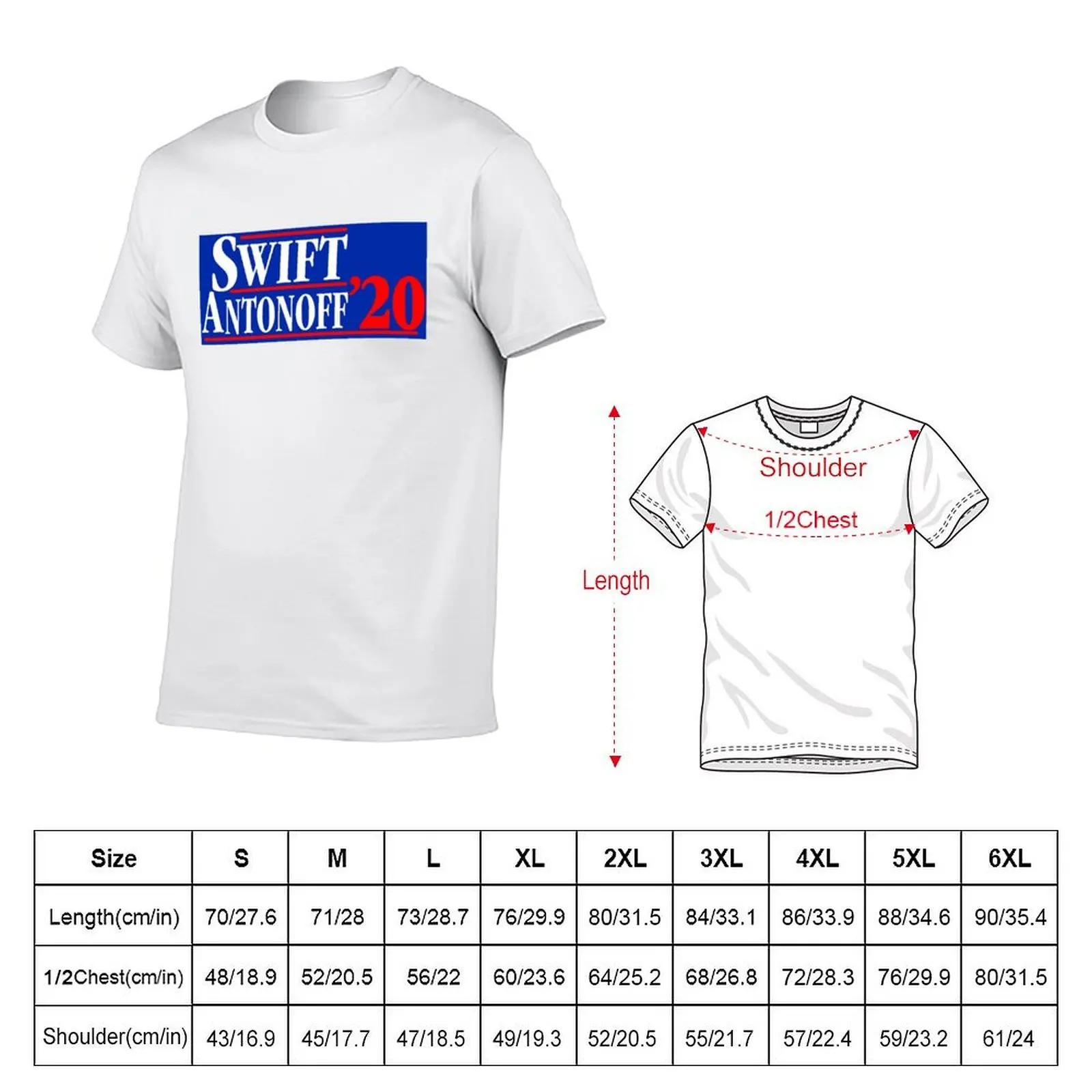 Swift Antonoff 2020 T-Shirt Work Casual Loose Fit T-Shirt