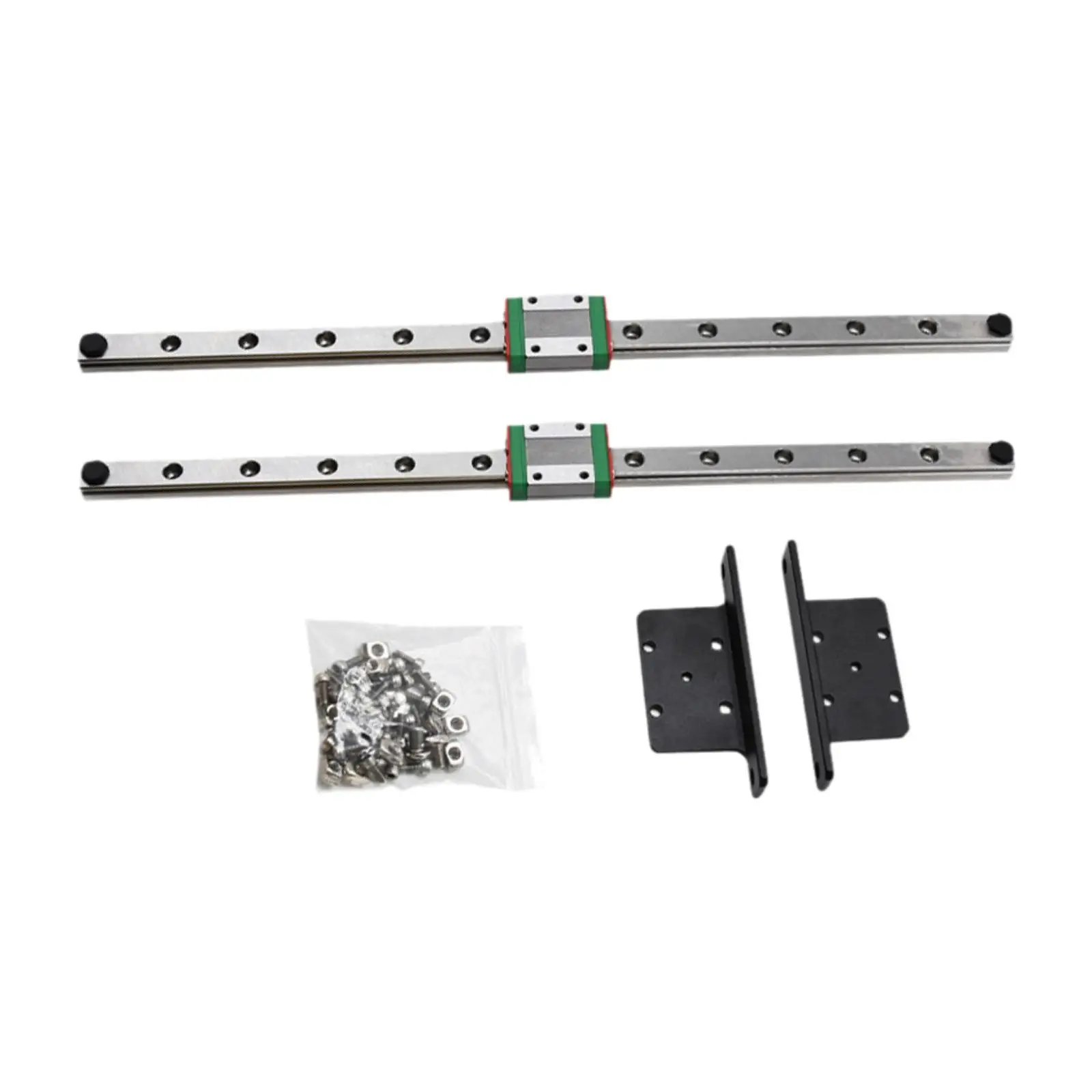 Linear Guide Rail 300mm No Z-axis Height Loss Alloy Accessories Easy Installation 3D Printer Accessories for Ender-3/V2/Pro