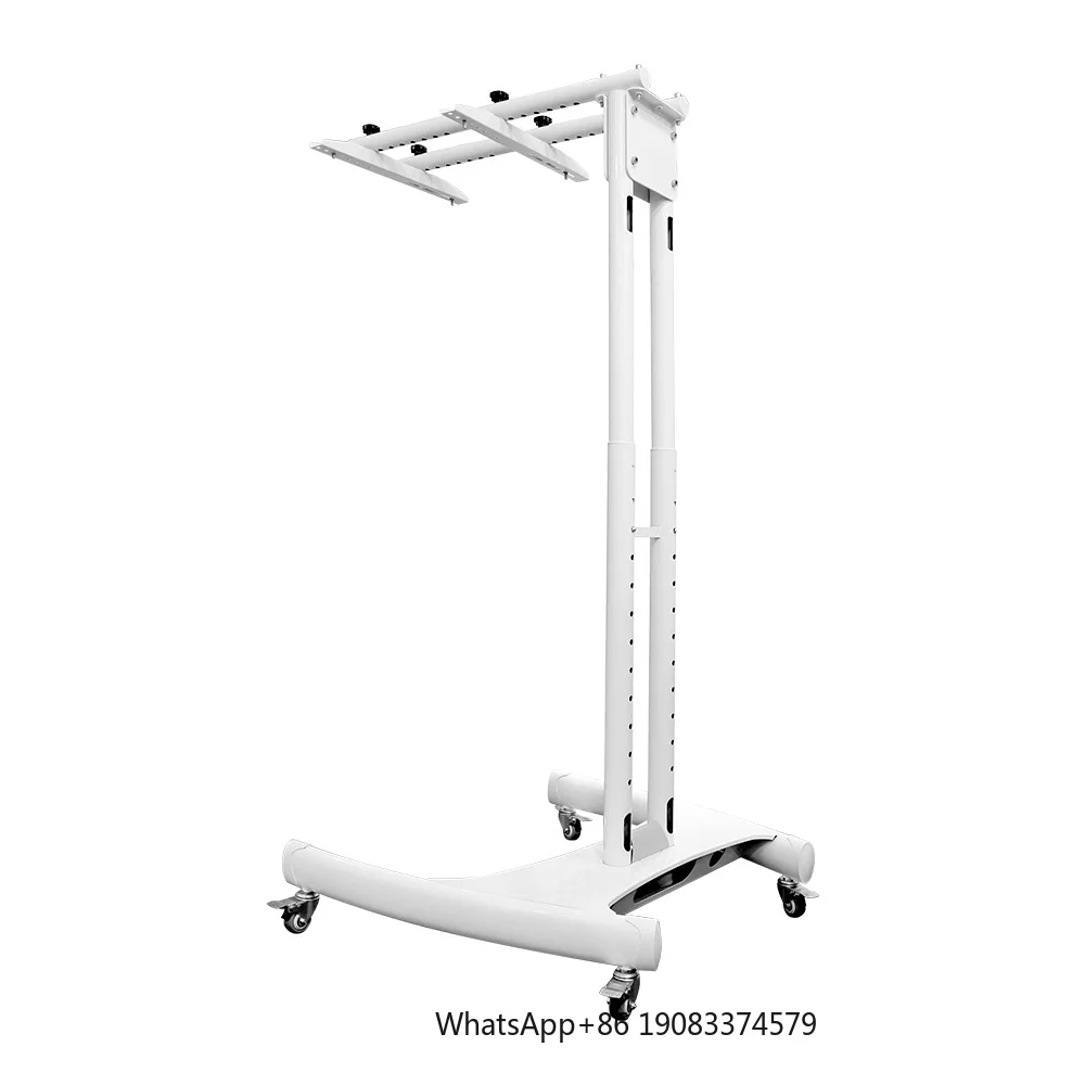 

Large Red Light Therapy Panel Bed Stand Support Horizontal and Vertical Mobile with Wheels US Plug Type