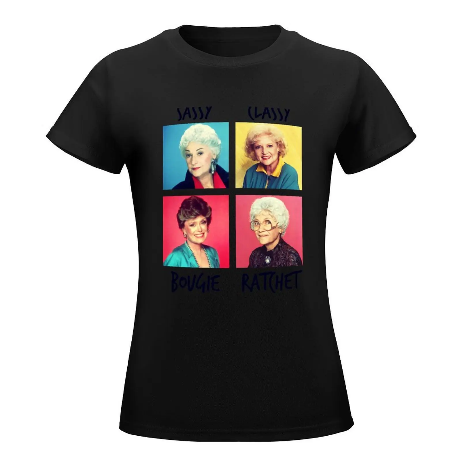 Savage Golden Girls T-Shirt vintage clothes summer clothes cute tops Women's cotton t-shirt