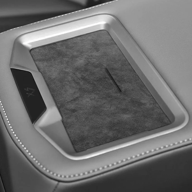 

Made of Alcantara For BMW X3 G45 Car Rear Seat Wireless Charging Tray Trim Sticker Premium Interior Custom Tuning Accessories