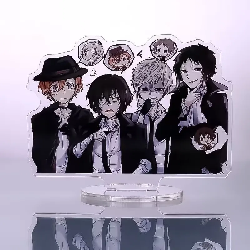 

«Bungou Stray Dogs» Акриловые декоративные предметы в стиле аниме «Dazai Osamu, Nakahara Nakaya, Nakajima, Tachikawa Ryunosuke»