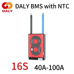 DALY NTC Hardware BMS Lifepo4 16S 48V 40A 60A 100A For 18650 21700 32700 Battery EV EBike Escooter Power Bank Solar Energy