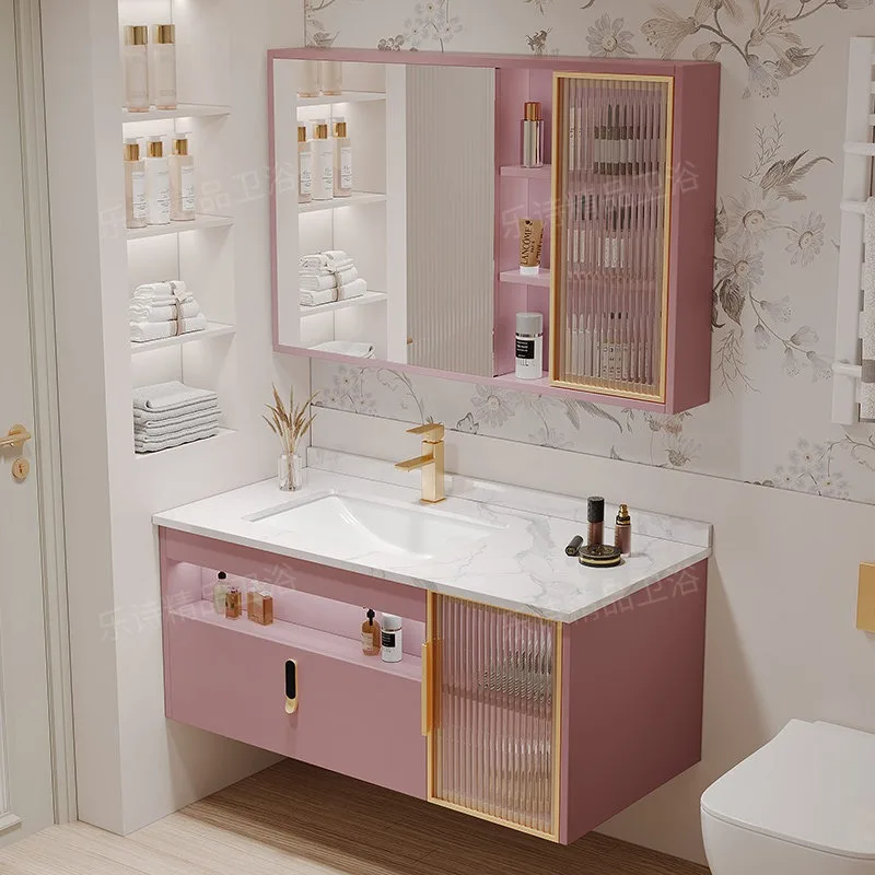 Corner Bathroom Cabinet Organizer - usage example