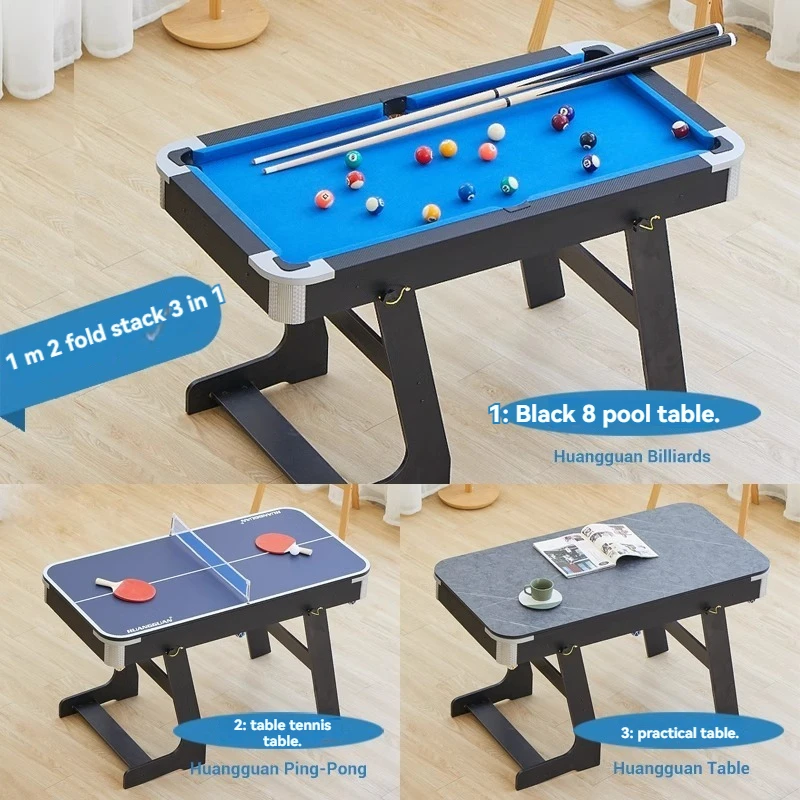 Billiard Table Home Children's Indoor Folding Tennis Table Tennis Multi-functional Small Billiard Table Toy Desk