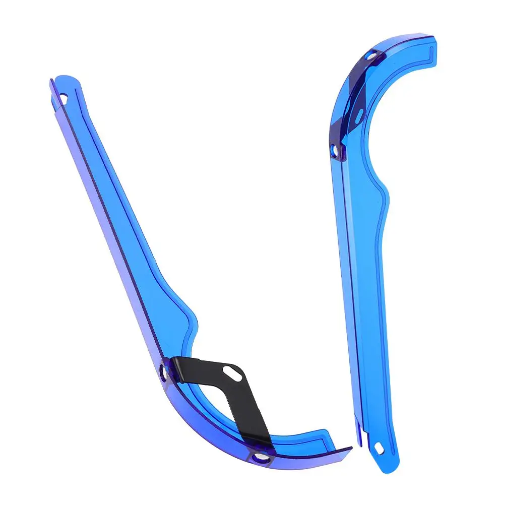 

2 Pcs Bicycle Chain Cover Oil Resistant Materials Easy Installation Compatible With Mountain Road Bikes Plastic Rear Guide