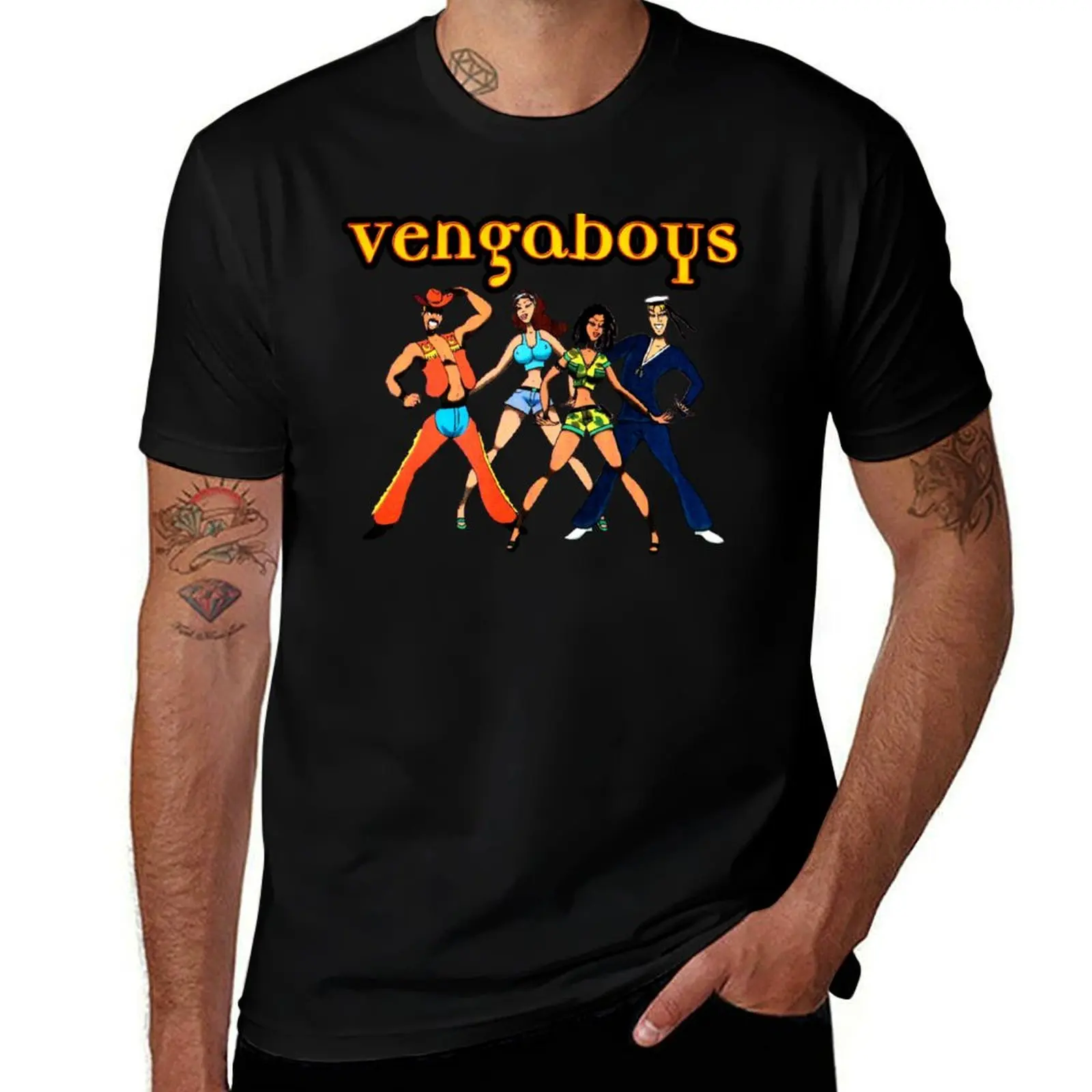 

Vengaboys fan T-Shirt t shirts for man graphic tees man t shirt cotton T-Shirt