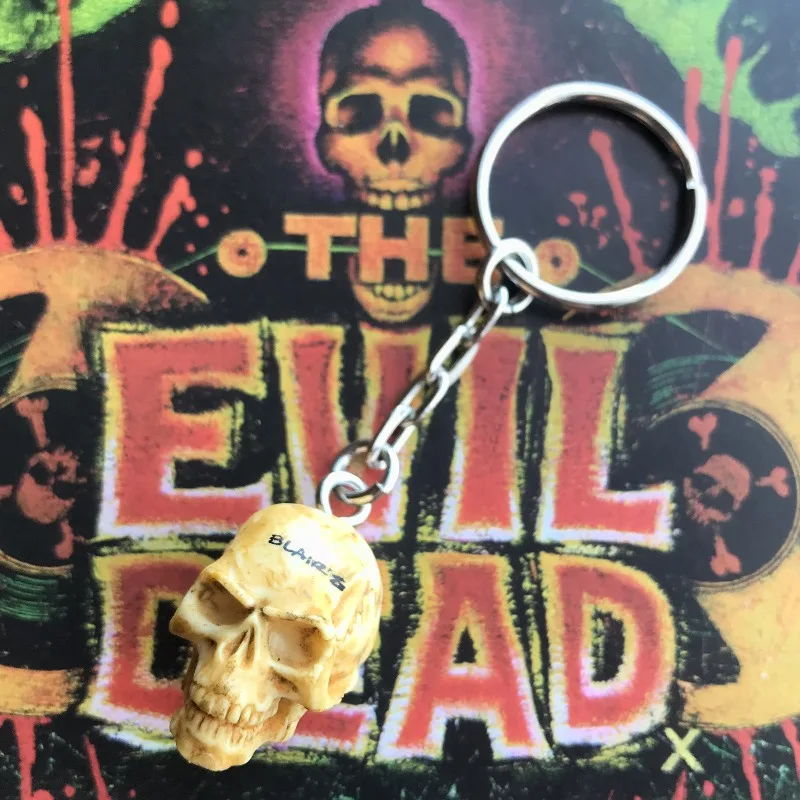 بلير الشكل الصلصات الجمجمة نموذج حقيبة قلادة المفاتيح الحلي اكسسوارات ألعاب أطفال