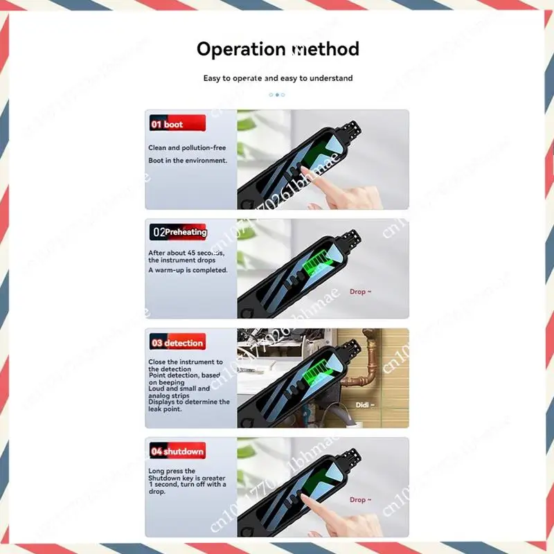 -A21Z Gas Leak Detector Portable Nature Gas Detectors Methane Hexane Propane Sniffer For Home/Outdoor