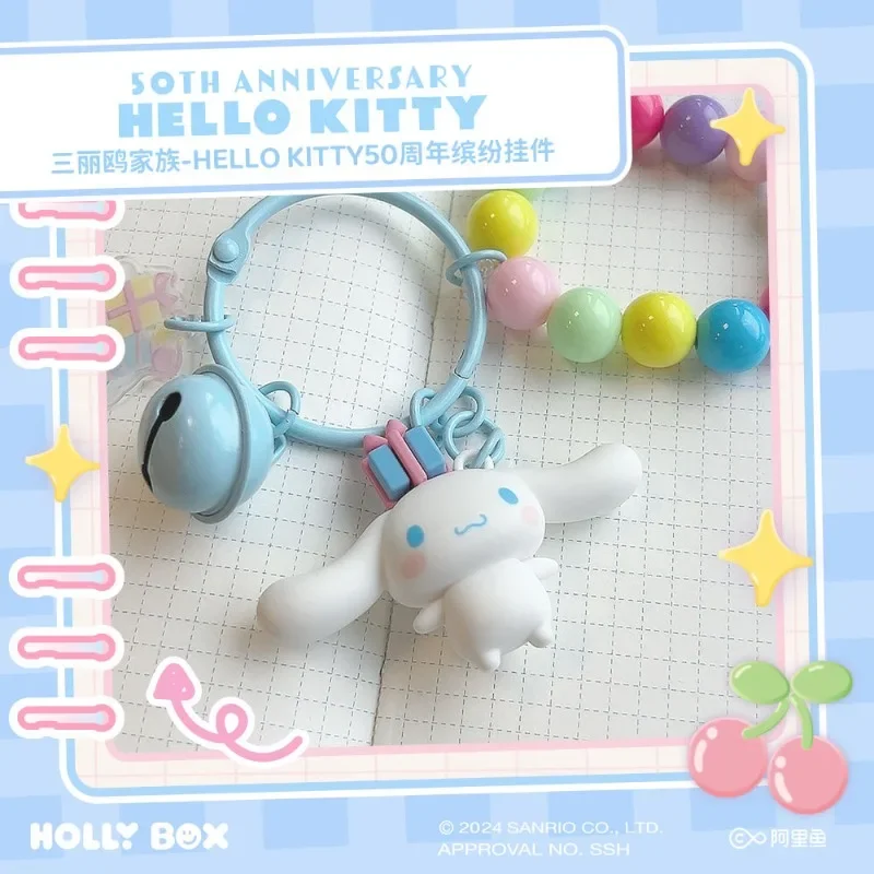 

Sanrio My Melody Kawaii Anime Lovely Doll Pendant Cute Cinnamoroll Hello Kitty Keychain Schoolbag Pendant Accessory Gifts Toys