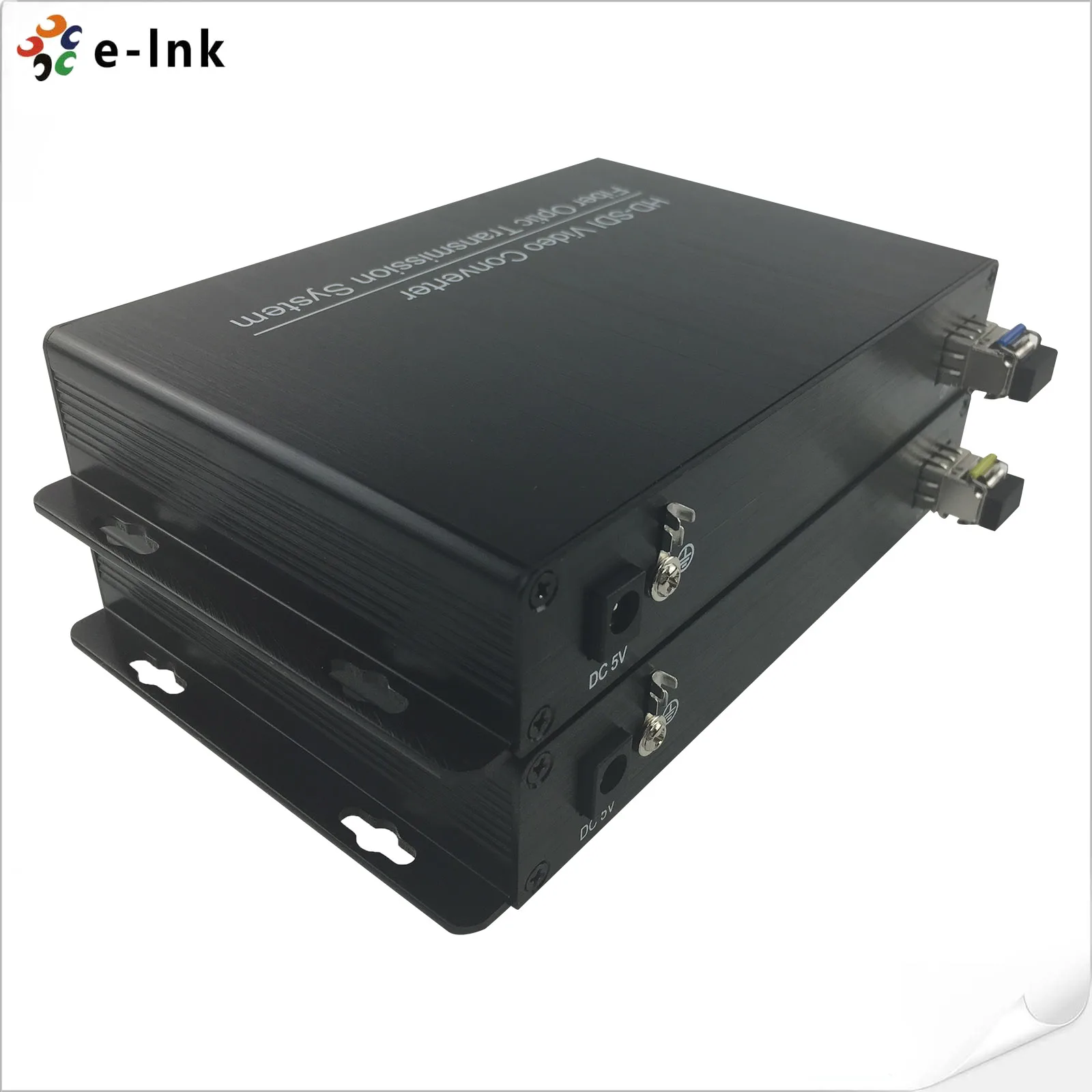 Video Fiber Transceiver 3G SDI + RS485 / RS422 / RS232 Data + 10 / 100M Ethernet over Fiber Converter