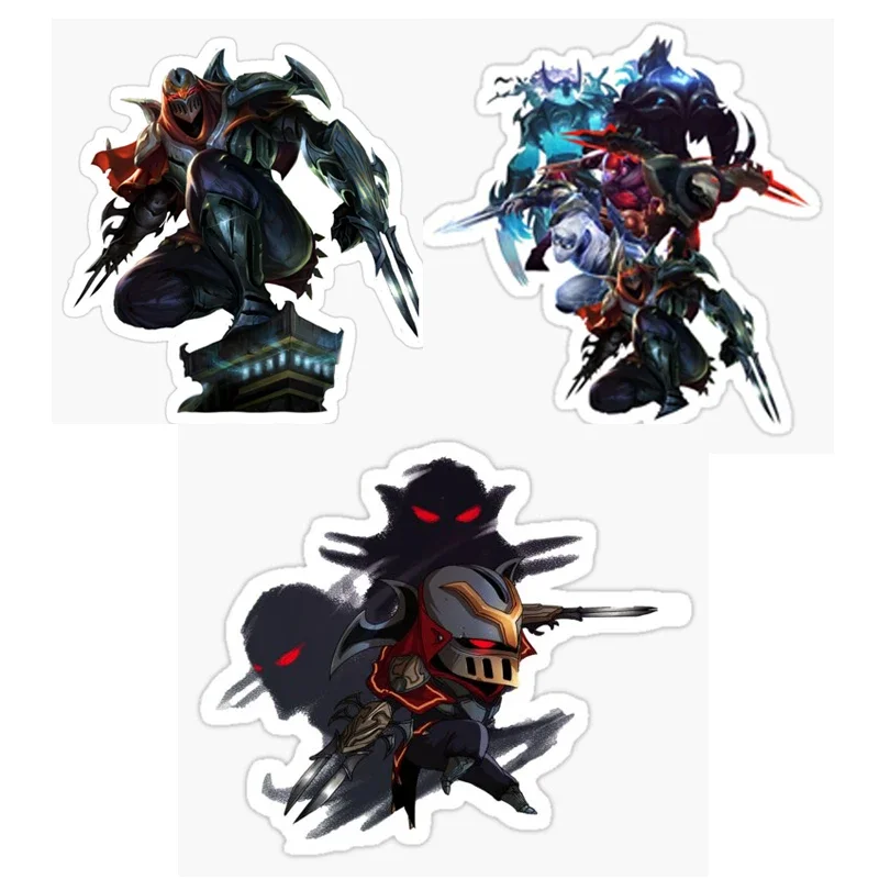 LOL سيارة ملصق الظل ماستر زيد الجلد الجدار ملصق الترابية دراجة نارية الثلاجة خوذة الكمبيوتر المحمول سكيت القدح صائق #1