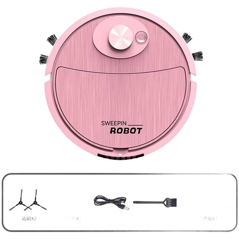Usb Charging Mop for Ultra Thin Robot Vacuum Cleaner 5.4cm Height with for lds & Vision Sweeping Mopping USB Charging