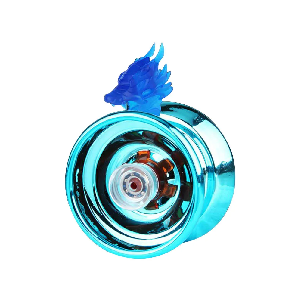 4 Colors Magic YoYo Professional Aluminum Boy toys High Speed Bearings Special Props Metal Yoyo Adult Interesting Toy Gift 1Pc