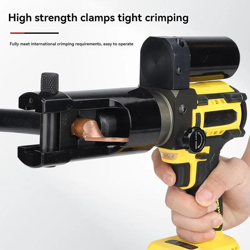 

CM-300 Rechargeable Hydraulic Pliers Electric Hydraulic Crimping Tool Portable Rechargeable Crimping Pliers 16-300m㎡