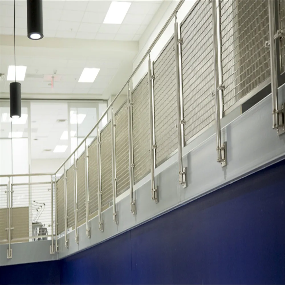 التخصيص الدرابزين الفولاذ المقاوم للصدأ مع تصميم اللوحة المثقبة #6