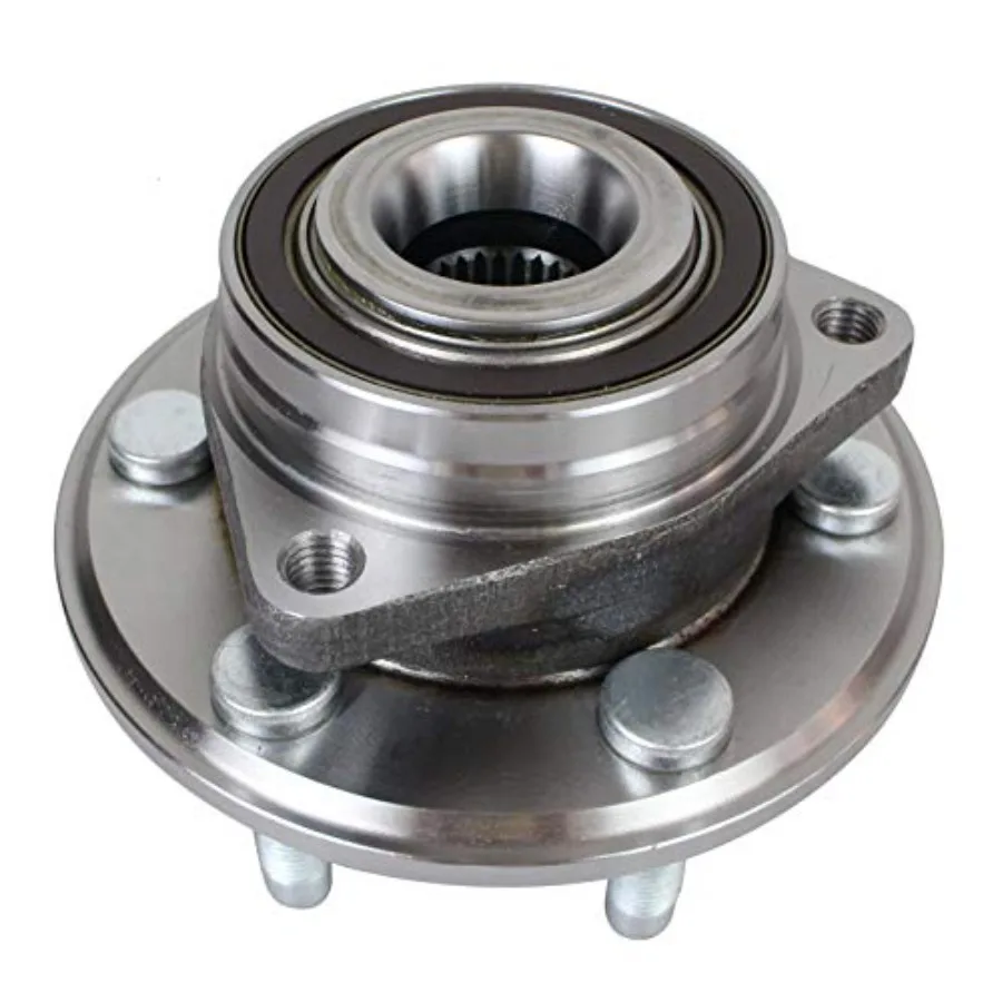 513289 Front Rear Wheel Hub and Bearing Assembly Compatible with 2010-2016 Cadillac SRX, 2011 Saab 9-4X 6lugs w/ABS