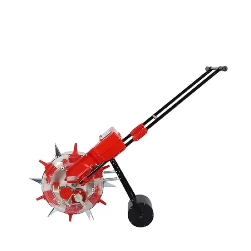 Hand Push Corn Bean Planter Manual Rice Seeder Peanut Planter Drum Seeder Small Multifunction Hand Sowing Machine