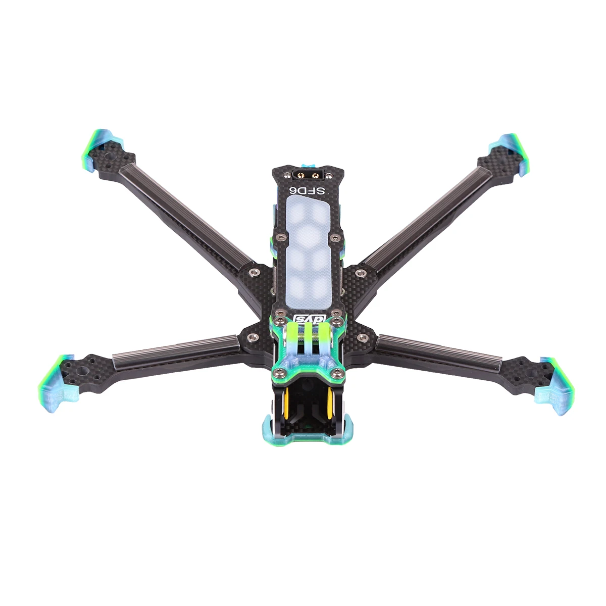 

DYS Freestyle FPV Drone Frame Kit Carbon Fiber 6 Inch Support DJI O3 Air Unit for RC FPV Racing Drone