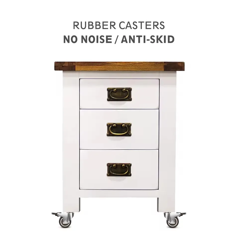 4Pcs Universal Swivel Casters Heavy Duty Furniture Wheel Castor Silent Trolley for Table Chair Sofa with Safety Brake Wheels