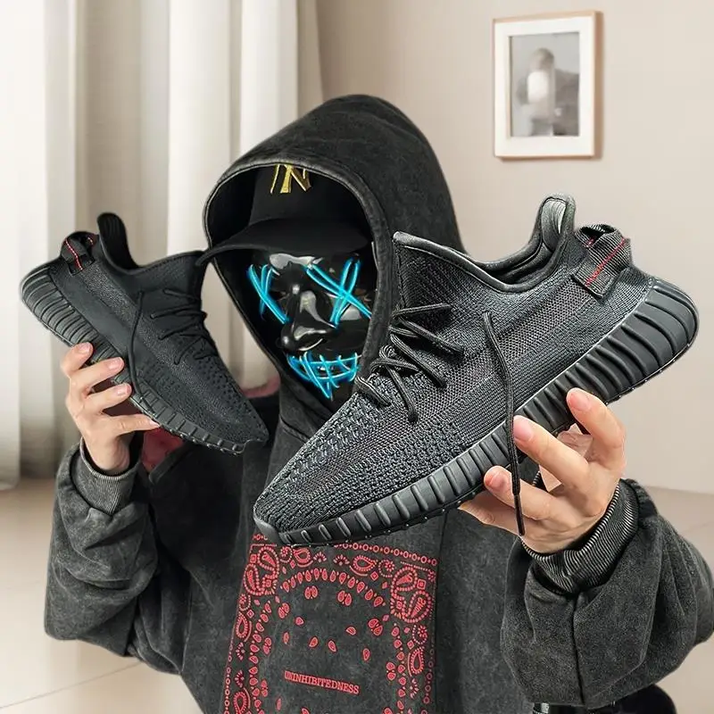 أحذية نسائية أحذية رياضية كاجوال من Flyknit، قطعة علوية من قطعة واحدة، ملمس مناسب للقدم #1