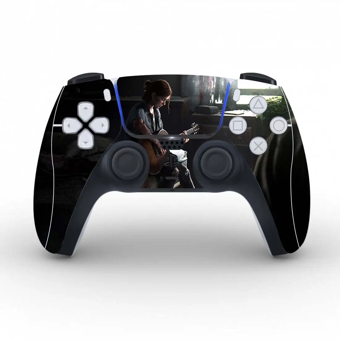 ملصقا الغطاء الواقي للتحكم PS5 ، آخر منا ، الجلد غمبد ، ملصق حائط من الفينيل