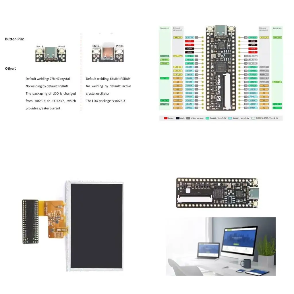 

Y1UB GW1NZ-1 FPGA Chip 1K Board Высокоэффективная плата разработки для цифровых проектов