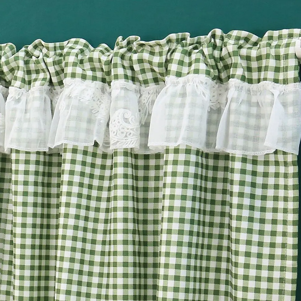 1Pcs Half Curtain Short Window Curtain for Kitchen Blackout Curtains Decor Home Living Room Bedroom Dinning Use view 3