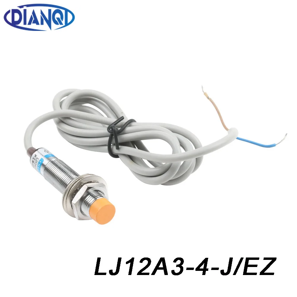 Inductive Proximity Sensor,LJ12A3-4-J/EZ NO, LJ12A3-4-J/DZ NC,AC, 2-wire, diameter 12mm,Proximity Switch