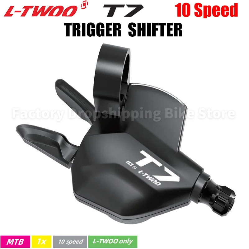 LTWOO New T7 Mountain Bike 1x10 Speed Derailleur Kits Window Trigger Shifter Stabilize Damping System RD Bicycle Parts