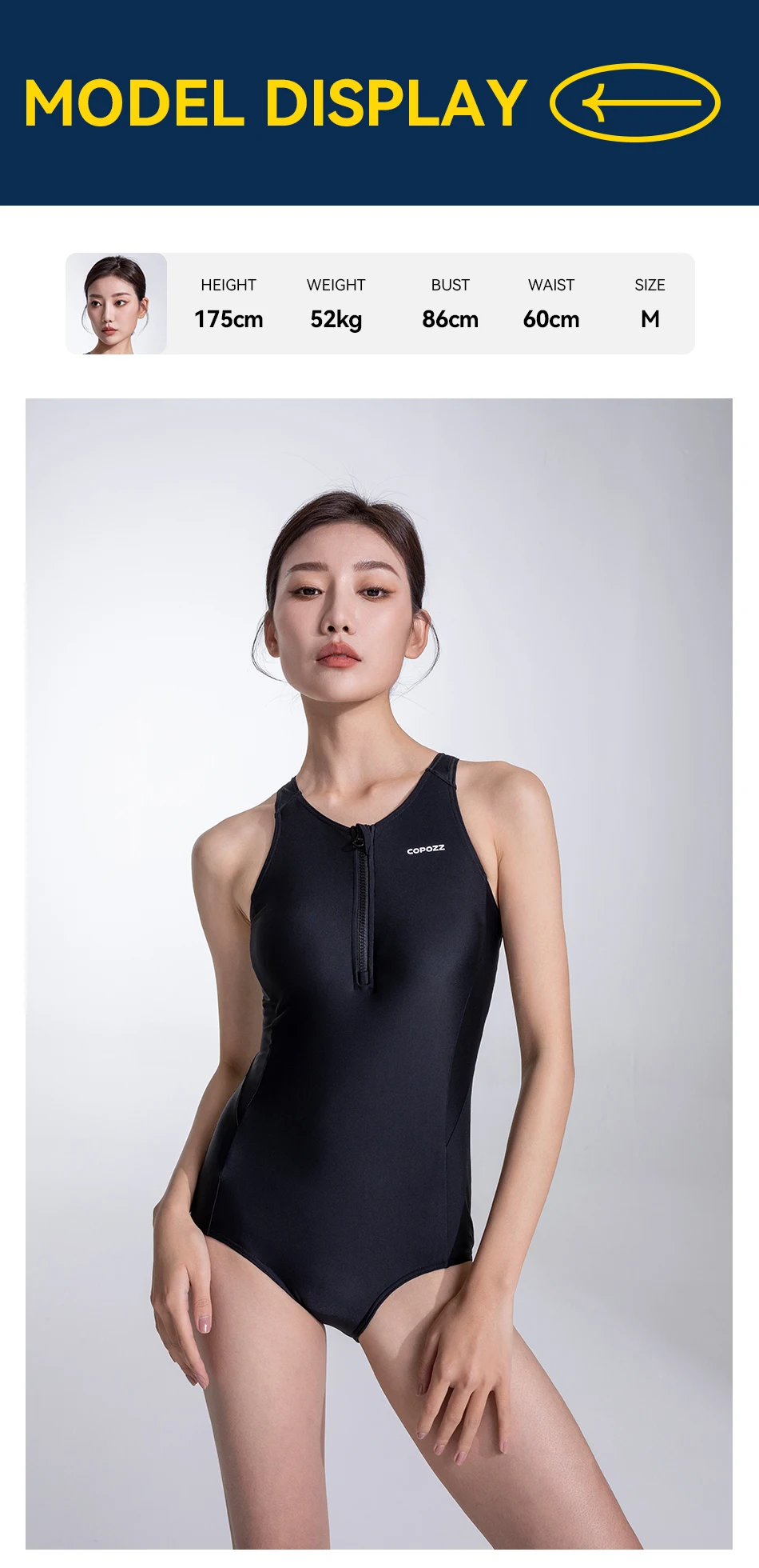 Neueste Wettbewerb Bademode Rashguard Weibliche Sport Ein Stück Badeanzug Surf Neoprenanzug Ärmellose Schnorcheln Badeanzüge UPF 50+ – Detail 16