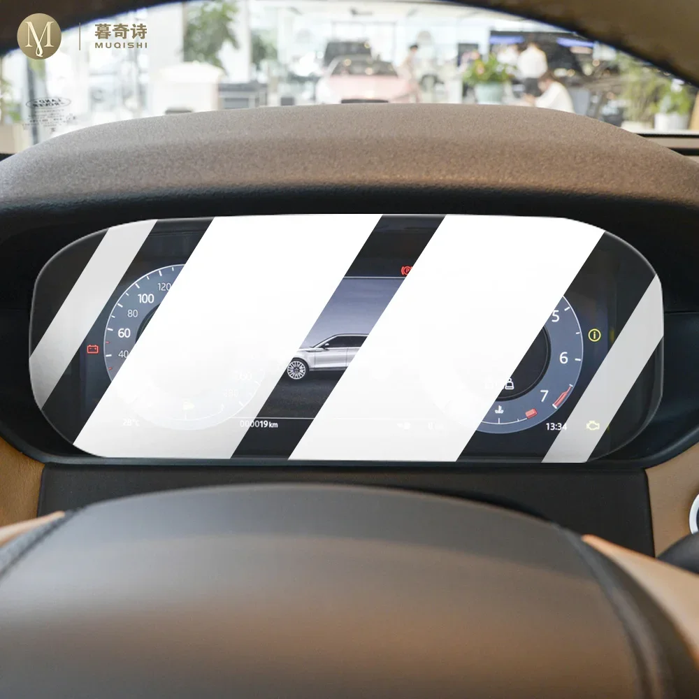 

Для Land-Rover Velar2023-2024Car внутренний центральный экран управления, защита от царапин, прозрачная фотопленка для GPS-навигатора