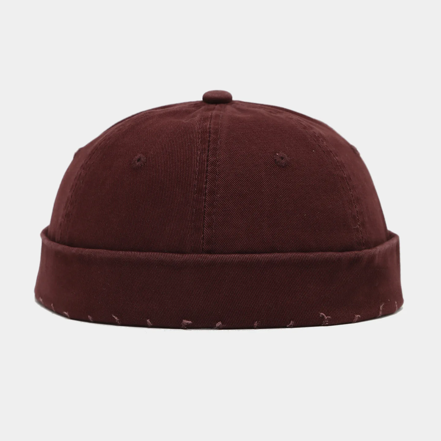 1PC Washed Color Docker Cap ohne Visier Broken Brimless Caps Solid Colors Hat Adjustable Cotton Hats Unisex Vintage Hip Hop – Detail 12
