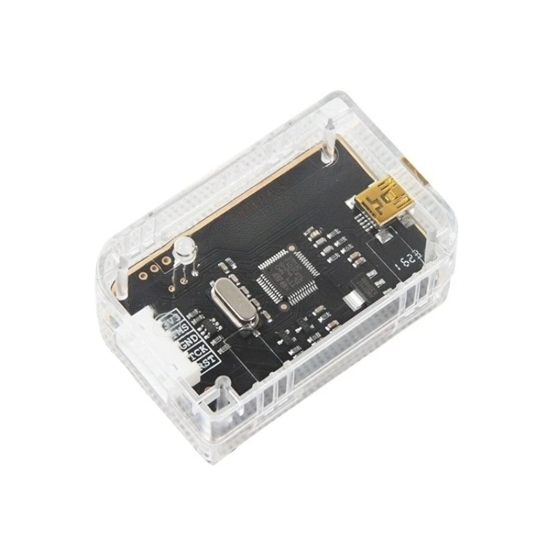 For Emulation, Debugger STM32 Downloader DAP